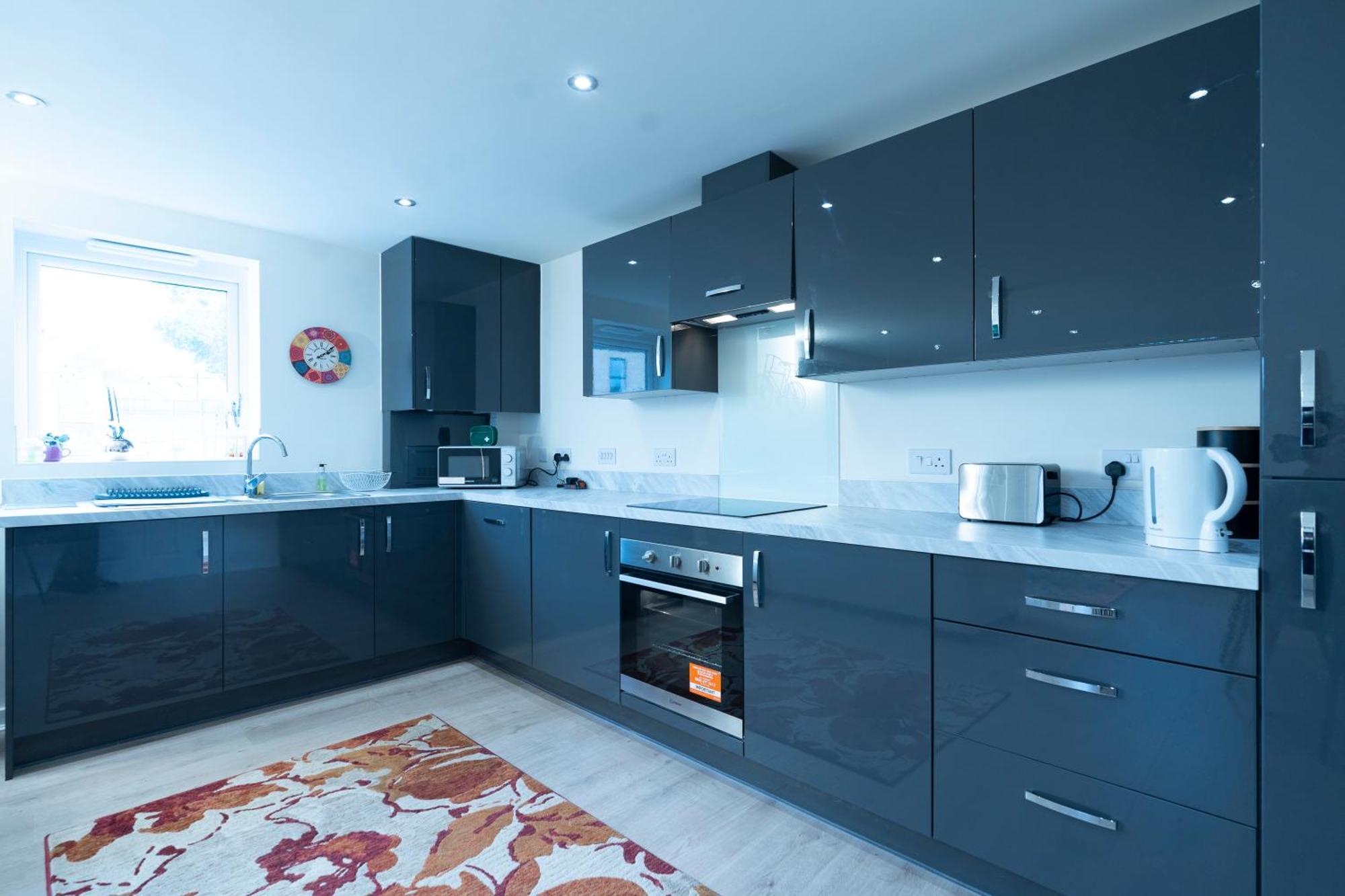 Luxury Ground Floor 2 Bedroom Apartment Free Wifi & Parking Sheffield Exterior photo